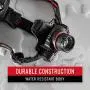 Coast HL8 615 Lumens, Focusing, 4 x AA Pure Beam Focusing LED Headlamp 19649