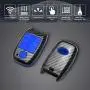 TANGSEN Key Fob Case for KIA OPTIMA RIO SORENTO 4 Button Keyless Entry Remote Carbon Fiber Pattern ABS Blue Silicone Cover TANGSEN Key Fob Case for KIA OPTIMA RIO SORENTO 4 Button Keyless Entry Remote Carbon Fiber Pattern ABS Blue Silicone Cover