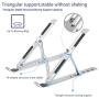 Foldable Laptop Stand Adjustable Notebook Stand Portable Laptop Holder Tablet Stand Computer Support for MacBook Air Pro ipad