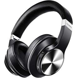 Hybrid Active Noise Cancelling Headphones, VANKYO C751 Over Ear Wireless Bluetooth Headphones with CVC 8.0 Mic, Deep Bass, Hi-Fi Sound, 30H Playtime Headset for Adults, TV, Online Class, Home Office
