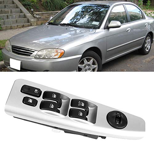 93570-2F200 Window Switch, Car Auto Power Window Master Control Switch Front Drivers Master Window Switch Fit for 2004-2009 Kia Spectra/Cerato