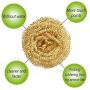 Soldering Tip Cleaner Soldering Iron Tip Cleaner Brass Tip Cleaner Kit and 6PCS Brass Ball Wire-type with 1PC Ball Shell Holder for Cleaning Solder Irons and Tips