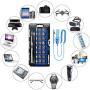 GANGZHIBAO Screwdriver Set for Computer, PC,Phone,iphone,Macbook,61 in 1 with 56 Bits Screwdriver Kit, Pentalobe Scewdriver T5, T6 Screwdrivers Repair Tool Kit with Anti-Static Wrist Strap