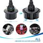 Car Cup Holder Phone Mount，Universal Smart Adjustable Automobile Car Phone Mount for iPhone 11/Xs/Max/XR/8/7/6 Plus Samsung Galaxy S10/S9/S8 Note9 Nexus Sony、HTC、Huawei and All Smartphones