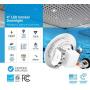 Parmida (12 Pack) 4 inch Dimmable LED Adjustable Gimbal Eyeball Retrofit Recessed Downlight, 10W (65W Replacement), Directional Swivel Can Lighting Trim, 650lm, Energy Star & ETL, 5000K (Day Light)