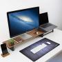 Gaming Mouse Pad, Large Mouse Pad XL Black, Mouse Pads for Computers 31.5×15.75In, Large Extended Gaming Keyboard Mouse Pads, Big Desk Mouse Mat Designed for Gaming Surface/Office, Durable Edges
