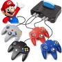 N64 Controller, iNNEXT Classic Wired N64 64-bit Gamepad Joystick for Ultra 64 Video Game Console (Blue)