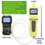 Basic MULTIGAS + Pump Analyzer, Detector, Meter by Forensics | O2, CO, H2S, LEL | USB Recharge | Sound, Light & Vibration Alarms | USA NIST Calibration |