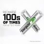 Energizer NH15BP-8 Rechargeable AA Batteries, 2300 mAh, Pre-Charged, 8 count (Recharge Power Plus)