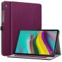 Fintie Case for Samsung Galaxy Tab S5e 10.5 2019 Model SM-T720(Wi-Fi) SM-T725(LTE) SM-T727(Verizon/Sprint/AT&T), Multi-Angle Viewing Stand Cover with Pocket Auto Sleep Wake Feature, Purple