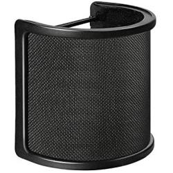 Pop Filter,Aokeo [Upgraded Three Layers] Metal Mesh & Foam & Etamine Layer Microphone Windscreen Cover Handheld Mic Shield Mask,Microphone Accessories for Vocal Recording,Youtube videos,Streaming