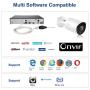 Anpviz 4K 8MP IP66 POE IP Security Bullet Camera Indoor Outdoor with Microphone, Audio, Wide Angle 2.8mm Lens,3864x2160 Megapixels UltraHD 98ft,SD Card Slot, IPC-B880WD-S