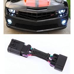 Muzzys DRL Adapter FOR 2010-2013 Chevrolet Camaro DRL + Headlights + Halos Harness Plug and Play Adapter Kit, Gain Control of your Daytime Running (Fog) Lights!
