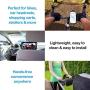 Uber Bike Phone Mount, Silicone Handle Bar Mount for Bicycle, Stroller, Shopping Cart, Motorcycle, Car Headrest, Fits Most iPhones, Pixel, Galaxy, Nokia, and More, for Smart Phones 4” to 5.7”, 44257
