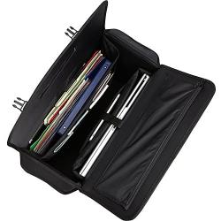 Travelwell Bellino Rolling Computer Office Porter, Black