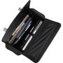 Travelwell Bellino Rolling Computer Office Porter, Black