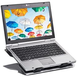 Laptop Stand for Desk Adjustable Height, Modern Computer Stand, Laptop Desk Riser by Halter