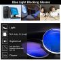 2 Pair Computer Glasses - Anti-blue glasses - Blue Light Blocking Reading Glasses for Women
