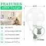 Comzler Ceiling Fan Light Bulbs Candelabra LED Bulbs - 60 watt Equivalent, 4000K Cool White Candelabra E12 Base G45 Globe Light Bulbs for Ceiling Fan,600lm,Non-Dimmable, Pack of 6 … Comzler Ceiling Fan Light Bulbs Candelabra LED Bulbs - 60 watt Equivalent, 4000K Cool White Candelabra E12 Base G45 Globe Light Bulbs for Ceiling Fan,600lm,Non-Dimmable, Pack of 6 …