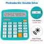 Helect H1001B-Calculator-BL Standard Function Desktop Calculator, Blue