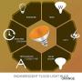 Dysmio Lighting 100 Watt 120 Volt Flood BR38 E26 Incandescent Light Bulb Amber 2 Pack