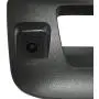 PYvideo Backup Camera for (2007-2013) Chevy Silverado/GMC Sierra for Universal Monitors (RCA) (Color: Black) with Key Hole Plug