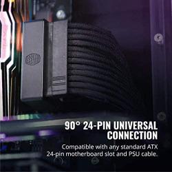 Cooler Master CMA-CEMB01XXBK1-GL 24 Pin 90 Degree Adapter (with Build-in Capacitor)