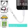 WIKIPro Lightning to Headphone Jack Adapter Dongle [ MFi Certified ] Earbuds Headphone Converter for iPhone 12/12Pro/SE/11/Pro/Pro Max/XR/Xs/Xs Max/X/8/7,Music Control,Calling&Siri Supported