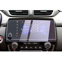 2021 Updated CDEFG Car Screen Protector Center Control Touch Screen Car Navigation Touchscreen Protector for 2018 2019 2020 2021 CRV EX EX-L Touring Tempered Glass (7-Inch) (Blue)