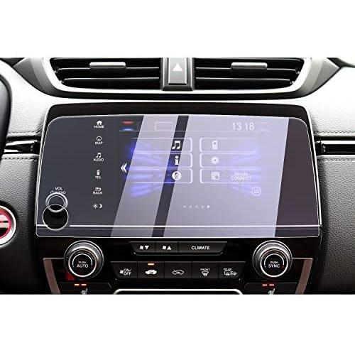 2021 Updated CDEFG Car Screen Protector Center Control Touch Screen Car Navigation Touchscreen Protector for 2018 2019 2020 2021 CRV EX EX-L Touring Tempered Glass (7-Inch) (Blue)