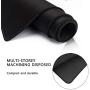 YEBMoo Extra Large Gaming Mouse Pads/Extended Protective Office Desk Mouse Mat Non-Slip Professional Precision Tracking Surface (31.5'' x 11.8'') for PC Computer Laptop (80x30Black001)