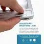 [Rechargeable] 3X Large Ultra Bright LED Page Magnifier with 12 Anti-Glare Dimmable LEDs(Evenly Lit Viewing Area & Relieve Eye Strain)-Ideal for Reading Small Prints & Low Vision Seniors