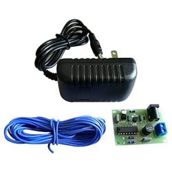 Electronic Water Descaler Decalcifier Conditioner DIY Assembled Kit for Copper PVC Pipe with 12V 2A ADAPTOR