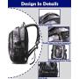 Backpack For School College Student Laptop Bookbag Travel Business with USB Port (Galaxy A01)
