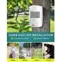Driveway Alarm, 1byone Motion Sensor 1000ft Operating Range, 36 Melodies, Home Security Alert System with 1 Plug-in Receiver and 1 Weatherproof PIR Motion Detector, Protect Indoor/Outdoor Property
