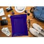 Poly mailers 12 x 15.5 Shipping Bags 12 x 15 1/2 by Amiff. Pack of 50 Poly envelopes. Dark Purple mailing Bags 2 mil Thick. Peel and Seal, Waterproof, Lightweight. Wrapping, Packing, Packaging.