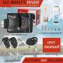 RV Door Lock Keyless Entry with Deadbolt, Zinc Alloy RV Door Latch with Two Wireless Remote Controllers, Handle Latch with Keypad & Fob 20m for RV Caravan Trailer Car Camper, RV Accessories
