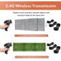 Trohestar Nuberopa N6 Barcode Scanner Wireless & Wired 1D Handheld PDA Portable Data Terminal Inventory Device 2.4 GHz Bar Code Reader