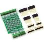 CZH-LABS Electronics-Salon Prototype Screw Shield Board Kit for Arduino UNO R3, 0.1'' Mini Terminal Block.