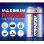 ACDelco 12-Count 9 Volt Batteries, Maximum Power Super Alkaline Battery, 7-Year Shelf Life, Recloseable Packaging