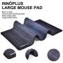 Gaming Mouse Pad, Large Mouse Pad XL Black, Mouse Pads for Computers 31.5×15.75In, Large Extended Gaming Keyboard Mouse Pads, Big Desk Mouse Mat Designed for Gaming Surface/Office, Durable Edges