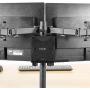 VIVO Adjustable Thin Client Mini PC Mount Bracket, CPU VESA Under Desk and Monitor Arm Computer Holder, Black, MOUNT-PC05C