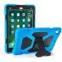 iPad Case 9.7 inch for 2017 iPad 5th Generation Case /2018 iPad 6th Generation Case/ 2016 iPad Pro Case / iPad Air 2 Case, Heavy Duty Shockproof Silicone Protect Case - Blue/Black