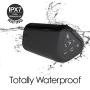 OontZ Angle 3 Ultra (4th Gen) Waterproof 5.0 Bluetooth Speaker, Two Speaker Edition, 14 Watts, Hi-Quality Sound & Bass, 100 Ft Wireless Range, Bluetooth Speakers by Cambridge SoundWorks (Black)