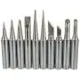 10X 900M Soldering Iron Tips for HAKKO 936,937,907 Atten, Quick, Aoyue, Yihua,Vastar,Sywon,Tabiger,SOAIY and X-Tronic Soldering Station (10 pcs Different)