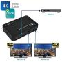 Orei 4K 1x2 HDMI Duplicator Splitter by OREI - with Scaler 2 Ports with Full Ultra HD, HDCP 2.2, 4K at 60Hz 4: 4: 4 1080p & 3D Supports EDID Control - UHD-PRO102