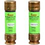 Bussmann BP/FRN-R-60 60 Amp Fusetron Dual Element Time-Delay Current Limiting Class RK5 Fuse, 250V Carded UL Listed, 2-Pack