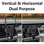 ACMEME Car Phone Holder Mount, Phone Car Holder【Vertical & Horizontal】, Cell Phone Holder for Car Vent Compatible with iPhone 11 Pro/11/XS/8/7/6, Galaxy S10/S10+/S9/S9+, Note 10, LG, Huawei and More