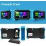 Rsrteng IP Camera Tester, IPC-5100 Plus 8MP AHD CVI TVI CVBS IP Camera Test 4K HD Display Video Monitor 5inch IPS Touch Screen IPC Tester Support POE PTZ WiFi RS485 HDMI & VGA Input DC12V Output