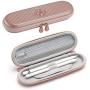 Koonice Premium Pencil Holder Case fits Apple Pencil 1 and 2 (Rose Gold)